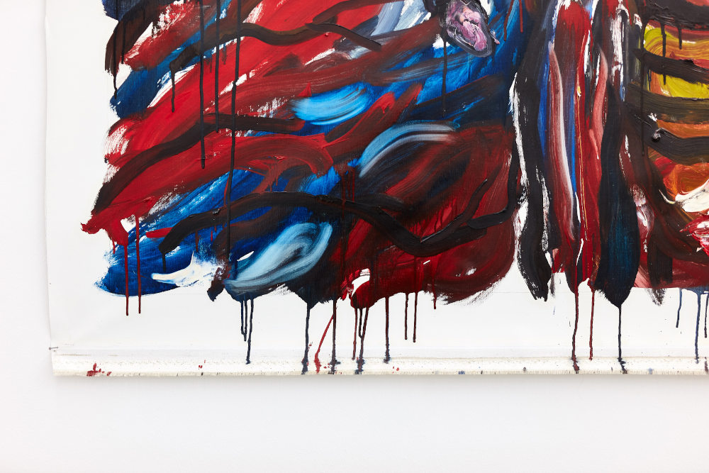 „A bika csókja” című kiállítás enteriőrje  Fotó: Biró Dávid